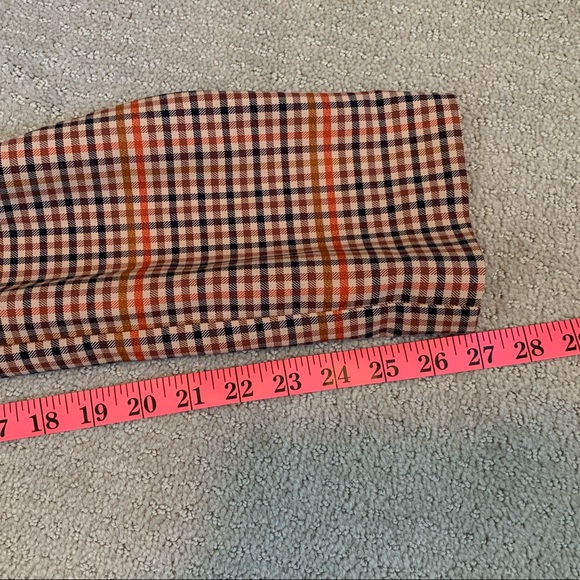 NWT Warehouse Plaid Trousers - Picture 10 of 13
